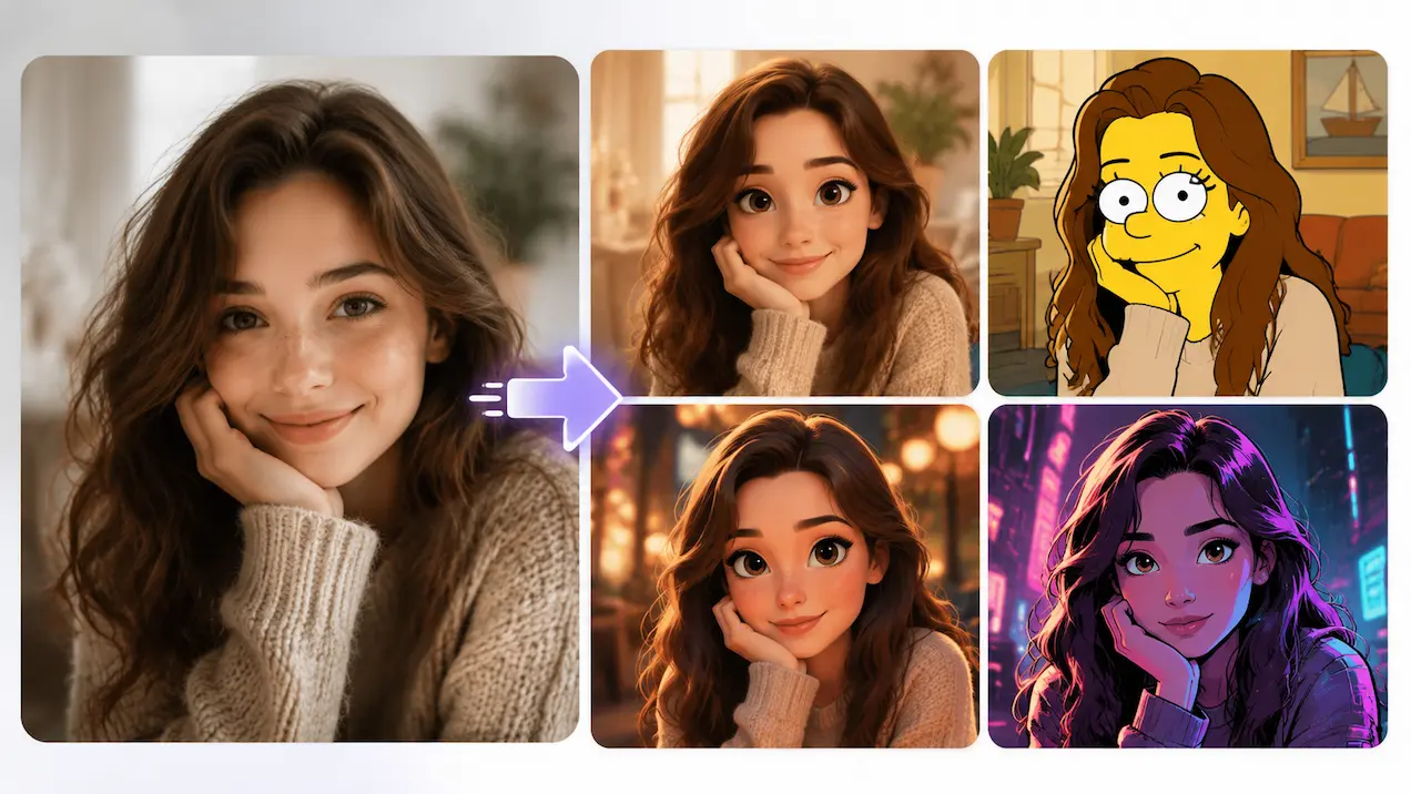 Transform Photo into Cartoon-Style