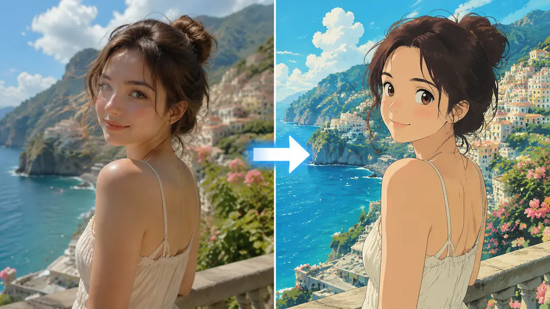 Convert Photo to Ghibli-Style